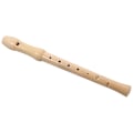 Pikkukuva 2 / 2: Kahdeksanreikäinen nokkahuilu 8-reikäinen sopraano-soitin Instrumenttinauhuri Huilu Lasten nokkahuilu Beige 30X3X3cm