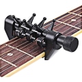 Miniatyrbilde 3 av 5: Multifunksjonell 6-strengs Capo, Åpen Stemming Spider Akkorder, For Akustiske Gitarstrenger, Svart