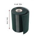 Miniatyrbillede 2 af 5: 10m X 15 cm Plænetape Selvklæbende tæppetape Kunstgræssøm Tape Plænetæppeklæbende tape Grøn fiksering Plænesyningstape