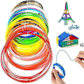 Miniatyrbild 3 av 4: 3D-penna Filament PLA, 20 färger 1,75 mm 5 m per färg Totalt 100 m Filament 1,75 3D-utskrift Penna Filament PLA 3D-skrivare Filament för 3D-penna Filament 1,75 m