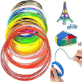 Miniatyrbillede 3 af 4: 3D Pen Filament Pla, 20 Farver 1,75 mm 5 m Per Farve Total 100 m Filament 1,75 3D Printing Pen Filament Pla 3D Printer Filament Til 3D Pen Filament 1,75 m