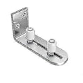 Miniatyrbillede 3 af 5: Justerbar gulvguide væg / dør nedre guide til skydedør i træ rustfrit stål