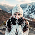 Miniatyrbild 5 av 5: 3 Par Vinter Magiska Handskar Vuxen Stickade Handskar Varma Stretchiga Stickade Handskar One Size Passar Män Kvinnor Tonåringar
