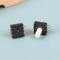 Miniatyrbild 1 av 5: 2 st Rm3haf-10 Rotationsvridomkopplare 10 0-9 Kodningsomkopplare Patch 3:3 Med Handtag