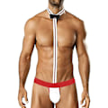 Pikkukuva 3 / 3: Miesten Mankini Rantauimapuku Suspender Thong Waiter Borat Alusvaatteet G-stringit & Thongit-yyy