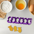 Miniatyrbilde 4 av 5: 1 sett Cookie Cutter Fiskeform Cookie Form Slitesterk non-stick bakeform for Fondant Chocolate Sugar Clay