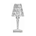 Pikkukuva 1 / 5: 3 väriä Diamond-pöytälamppu Crystal Led Bar -pöytälamppu ladattava kosketusanturi himmentävä sängyn vierellä