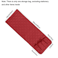 Miniatyrbillede 2 af 5: Sofa Armlæns Sæde Hængepose Lazy Sengelomme Kreativ Opbevaringspose red