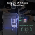 Miniatyrbilde 3 av 5: 5g bærbar mobil hotspot-ruter, 2100 mah batteri, plug and play, egnet kompatibel reise-d