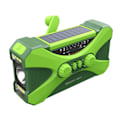 Miniatyrbilde 5 av 5: 10000mAh multifunksjonell radio med håndsveiv, solcellelading, USB-lading, FM AM WB NOAA værvarslingsradio, nød-LED-lommelykt, strømforsyning