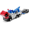 Miniatyrbillede 4 af 5: Legetøjs Trækbiler, Miniature Transportvogn Legetøj Til Drenge Og Piger, Lys Og Lyd