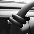 Miniatyrbild 3 av 5: Styrningshjulsförstärkningsvikt Autopilotmotvikt Ring För Tesla Model 3/y/.