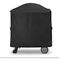 Miniatyrbillede 1 af 5: Weber Q1000/q2000 Series Grill Cover Støvtæt, Vandtæt Og UV-tæt Størrelse: 54*76*69cm 1stk Sort