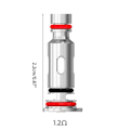 Miniatyrbilde 5 av 5: For Uwell Caliburn G Coils 1.2 ohm for The Caliburn G Pod & Caliburn G Kit