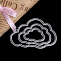 Miniatyrbillede 3 af 5: Skyer Form Carbon Steel Cut Cutting Die Stencil Diy Scrapbog Album Craft Card