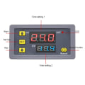 Miniatyrbillede 5 af 5: Digitalt Tidsforsinkelsesrelæ LED Display Cyklustimer Kontrolkontakt Justerbart Timerrelæ Tidsforsinkelse