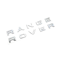 Miniatyrbillede 1 af 2: Chrome Sølv Range Rover Front Grill Hætte Badge Emblem Hætte Og Bagklap Bogstaver Badge (pakke med 2)