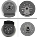 Miniatyrbilde 4 av 5: Adapter for kraftig oscillerende verktøy, konverter for Starlock-oscillerende verktøyblad til OIS Universal Tool Blade Adapter