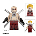 Miniatyrbillede 3 af 5: 8-pak Marvel Superhelte Minifigurer Samlede Mini Byggeklodser Spider-man 2 Spilfigurer Legetøjssamlinger Model Børn Julegaver