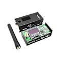 Miniatyrbild 3 av 5: Ny Jumbospot Uhf Vhf Antenn Mmdvm Hotspot Stöd P25 Dmr Ysf Aluminium Svart Färg Skal Fodral För Raspberry Pi