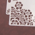 Miniatyrbilde 4 av 5: Blomster sjablonger Mal Maleri Scrapbooking Preging Stempling Album Card Diy