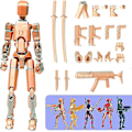 Pikkukuva 1 / 5: T13 Action Figure, Titan 13 Action Figure 3d Titanien Figuuri, 3d Tulostettu Action Figure Nova 13 Action Colorful