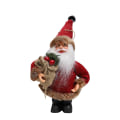 Miniatyrbillede 1 af 3: Julepynt til hjemmet Promo Stof Plys Stående Julemand Dukke Dukke Vedhæng Julepynt Skrivebords Ornament