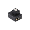 Pikkukuva 3 / 5: Mikrofoni 3,5 mm / USB-C Lataussovitin Audio Ulkoinen Mikkiteline Latausportti DJI Osmo Action -lisävarusteille