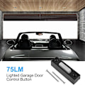 Miniatyrbild 5 av 5: 2 st Universal Garageportöppnare Väggmonterad Tryckknapp 41a4166 Ljus Svart Finish Med