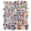 Miniatyrbild 1 av 5: 50 st Jojos Bizzare Adventure Stickers för Motorcykel Laptop Cykel Skateboard