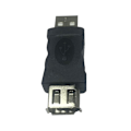 Miniatyrbilde 4 av 5: Firewire Ieee 1394 6-pinners hunn til USB M hann kabeladapter konverterplugg
