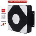 Miniatyrbild 5 av 5: 40cm Punch Läder Vägg Boxningsplatta Mål Tränings Sandsäck Fighter Kampsport Boxningssäck Fitness Taekwondo Träningsutrustning White