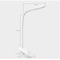 Miniatyrbillede 4 af 5: Læselampe, Børnebordlampe, USB Genopladelig Klips-på Læselampe, 3 Justerbare Farvetemperaturer og Lysstyrke til Seng, Barn, Læsning