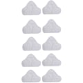 Miniatyrbild 1 av 5: 10-pack ersättningsångmoppmikrofiberdukdyna för H2o-mopp X5 triangulär drag