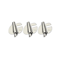 Miniatyrbillede 3 af 5: 6 stk. syrullede sømrullerfod, 3mm-8mm 6 størrelser bred rullede trykfod symaskine trykfod Silver