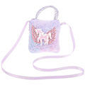Miniatyrbild 2 av 3: Unicorn Crossbody Väska Liten Flicka Unicorn Handväska Liten Unicorn Axelväska För Småbarn