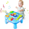 Miniatyrbillede 1 af 5: Aktivitetsbord Babylegetøj 6 til 12 måneder Musikalsk indlæringsbord Aktivitetslegetøj