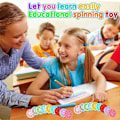 Miniatyrbild 5 av 5: Matte Fakta Fidget Spinners, Sensorisk Spinner Leksak, Pedagogiska Nummer Leksak Pusselspel B