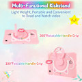 Miniatyrbillede 2 af 5: CDQ-etui til Samsung Tab A8 10.5 med roterende stativ SM-X200/X205