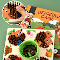 Miniatyrbild 2 av 5: Trä Igelkottsspel Tidig Pedagogisk Leksak för Fokusträning Barnpresenter