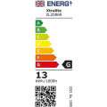 Miniatyrbilde 2 av 2: Xtralite 13w CFL Dagslys Erstatningspære 4 Pin 2g7 Base (6400k) Hs