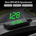 Miniatyrbillede 4 af 5: Bil Digital USB GPS Speedometer Head Up Display til biler m/ Hastighed Km/t Universal-xdd