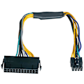 Pikkukuva 1 / 5: 24-nastainen 8-nastaiseen ATX PSU virtakaapeli 3020 7020 9020 Precision T1700:lle, 12 tuumaa (30 cm) Black