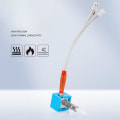 Miniatyrbilde 5 av 5: For Anycubic 3D-skriver Hotend Heatbreak Dyse Ekstruder Termistor Rørsett