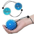 Miniatyrbild 1 av 4: 2 st Handtränare Fingertänare, Knådningsboll för Handterapi, Anti-stressboll Massageboll