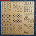 Miniatyrbild 1 av 5: Broderikit Patchwork Handkonto Sömnad Ritverktyg Quilting Linjal Akryl Sashiko Designform Mall