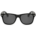 Miniatyrbilde 2 av 2: Retro Wayfarer Solbriller Matt Svart Svart