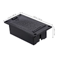 Miniatyrbild 2 av 3: 2 st 9V Batterilåda för Pickup, Aktiv Pickup Batterifack för Gitarr och Bas