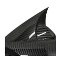 Miniatyrbilde 4 av 5: For Golf Mk7 Mk7.5 Gtd R Bakspeildeksel Bullhorn Konvertering Universal Blank Svart Bright black