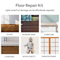 Miniatyrbild 3 av 5: Reparationskit för Klinkergolv Laminatreparationskit Vaxsystem Golv Bänkskiva Robust Hölje Flisor Repor Reparationsverktyg